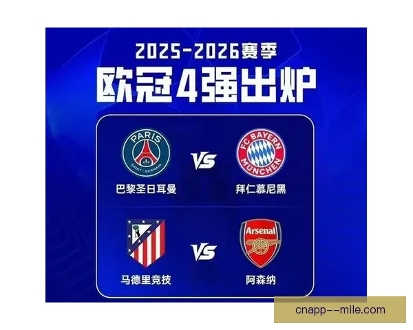 欧冠淘汰赛激烈对决分析 谁将笑到最后晋级四强 欧冠淘汰赛激烈对决分析 谁将笑到最后晋级四强